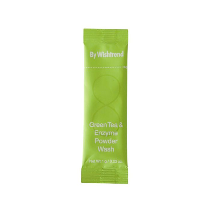 Саше ензимної пудри з ароматом матчі By Wishtrend, Green Tea Enzyme Powder Wash, 1g